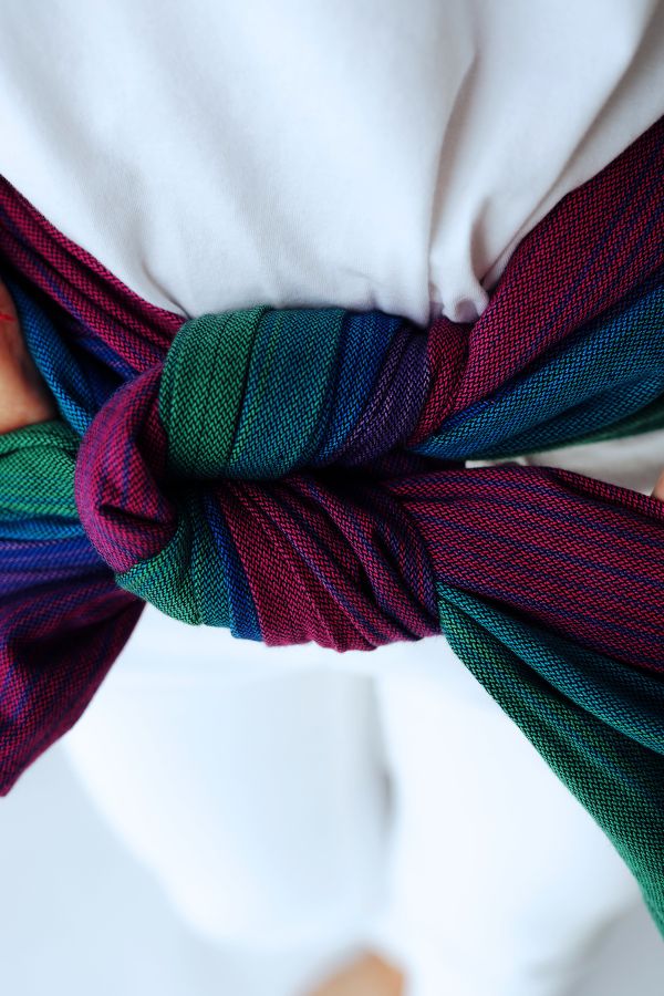 Step 7: Completed flat knot