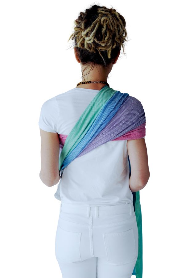 Step 17: Ring sling complete front and back