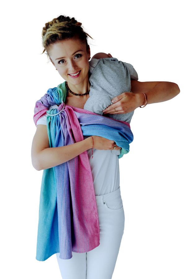 Step 8: Rest baby on opposite shoulder