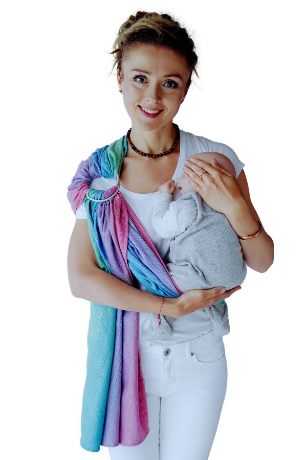 Step 9: Seat baby in sling