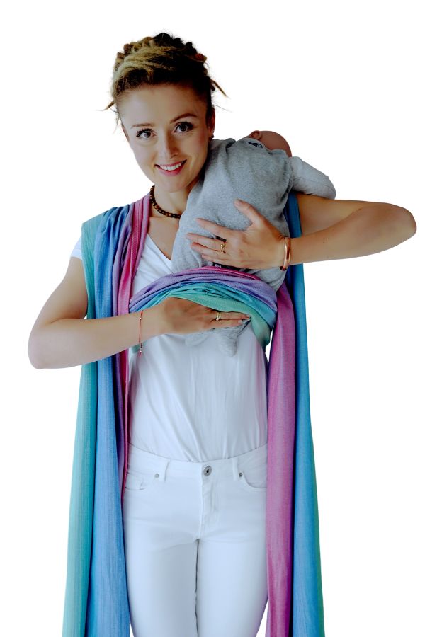 Step 7: Place baby on shoulder