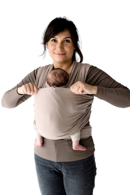 Step 14: Spread pouch to nape