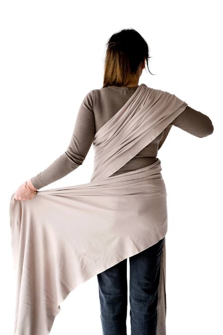 Step 2: Cross over shoulders