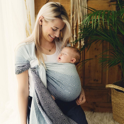 Ring Sling TENCEL™ Rocky Cube size M (2 m)