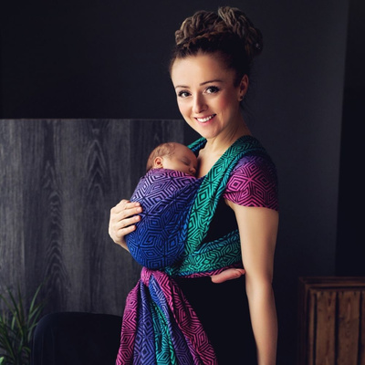 Baby Sling Dark Aurora Cube size 6