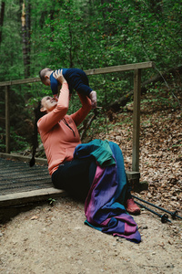 Baby Sling Bamboo Misty Zircon size 6 /2nd class