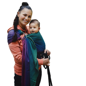 Bamboo Misty Zircon L – colour and softness for everyday babywearing