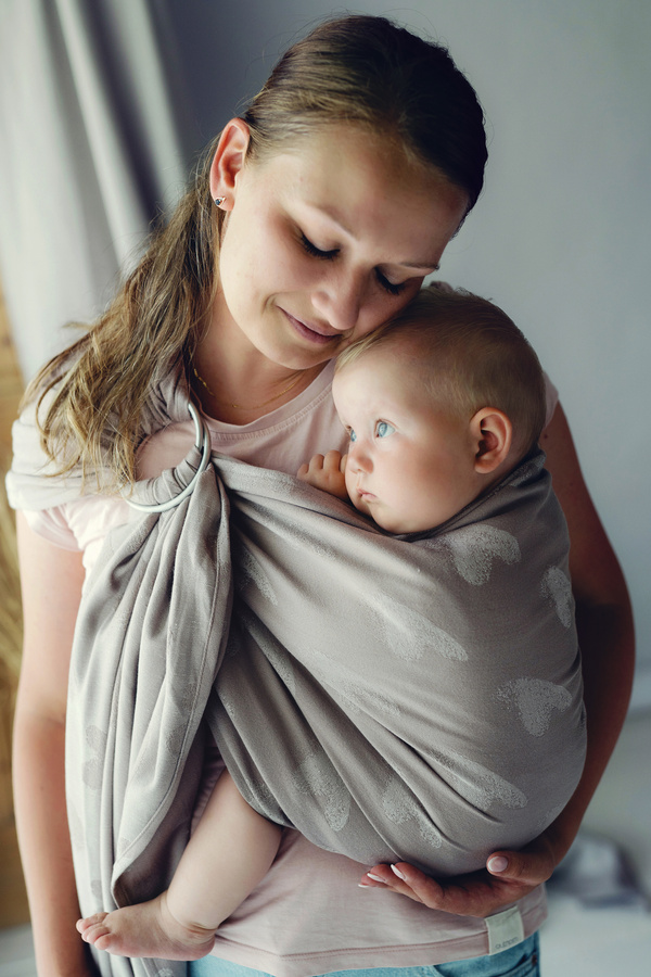 Ring sling TENCEL™ Hazy Love Drift - size S (1,7 m)