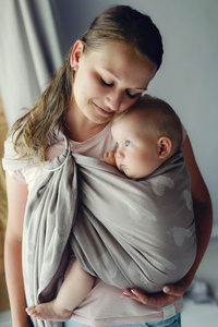 Ring sling TENCEL™ Hazy Love Drift - size S (1,7 m)