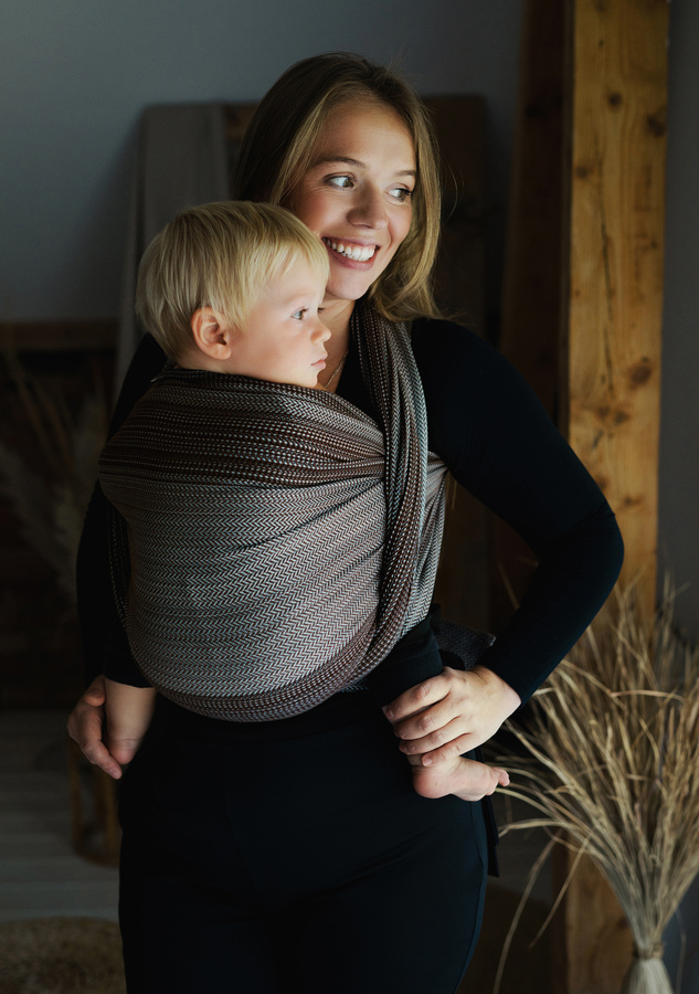 Baby Sling Brown Path size 7