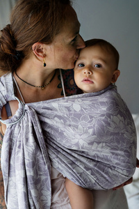 Ring sling Lotus Bloom - size S (1,7 m)