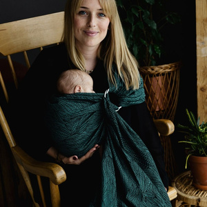 Ring sling Ocean Wildness - size M (2 m)