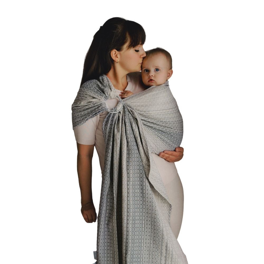 Ring sling Lovely Sandstorm - size S (1,7m)