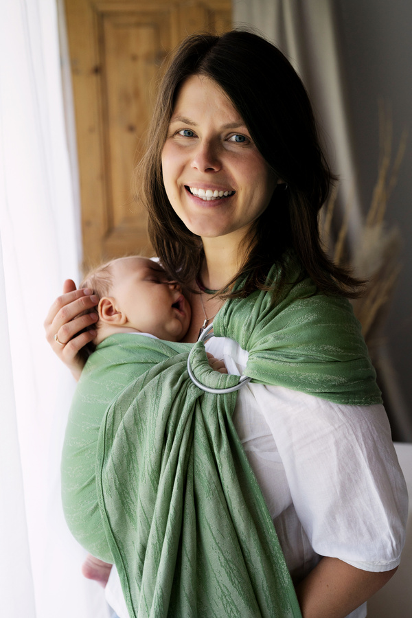 Ring sling Linen Whisper - size M (2 m)