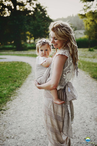Baby Sling Natural Wildness size 7