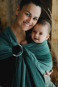 Green Malachite ring sling M – comfort always at hand