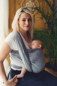 Baby Sling TENCEL™ Rocky Cube size 6 /2nd class