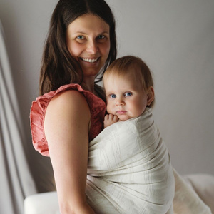 Ring sling Linen Summer Meadow - size M (2,0 m)/ 2nd class