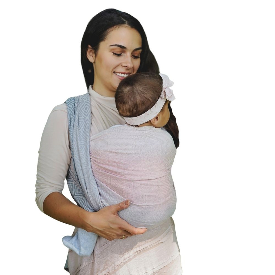 Baby Sling Cotton Foggy Cube size 5