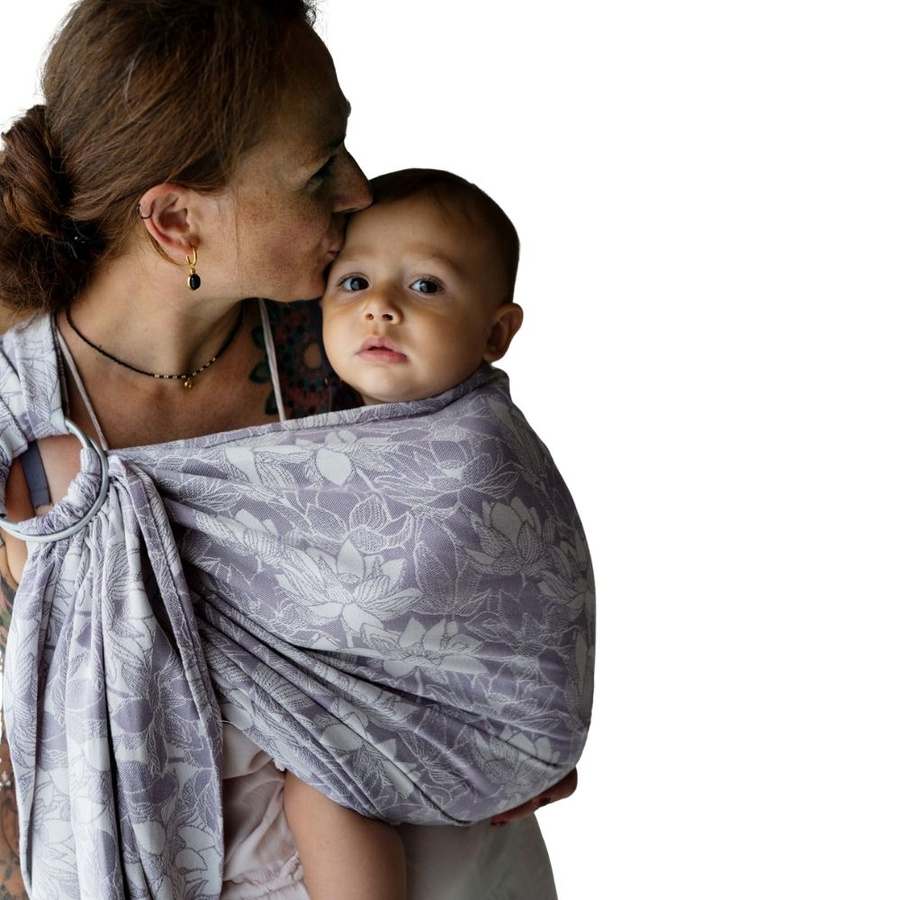 Ring sling Lotus Bloom - size S (1,7 m)