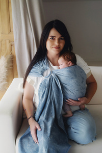 Ring sling TENCEL™ Joy of life Air - size L (2,3 m)