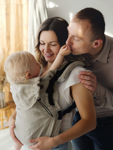 Ergonomic Baby Carrier Prime - Pure Linen Dune