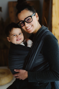 Baby Sling Hematite size 9