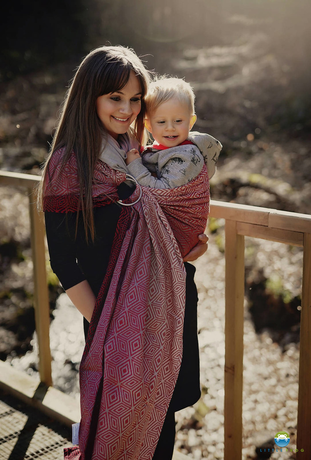 Ring sling Ruby Cube - size M (2m)