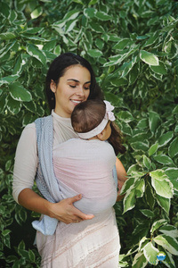 Baby Sling Cotton Foggy Cube size 4