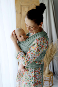 Stretchy Baby Sling Salvia/2nd class