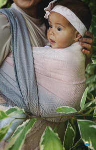 Baby Sling Cotton Foggy Cube size 4