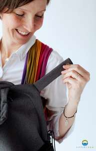 Babywearing Cover (softshell) - Magenta