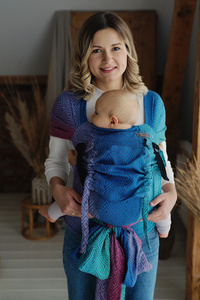 Baby Carrier Cross Hybrid TENCEL™ Aurora Cube