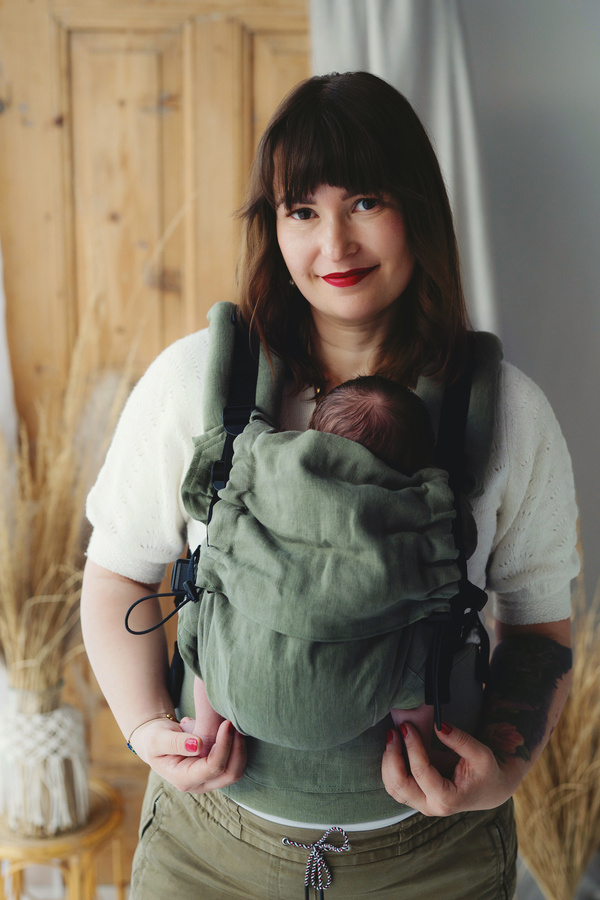 Ergonomic Baby Carrier Prime - Pure Linen Grove