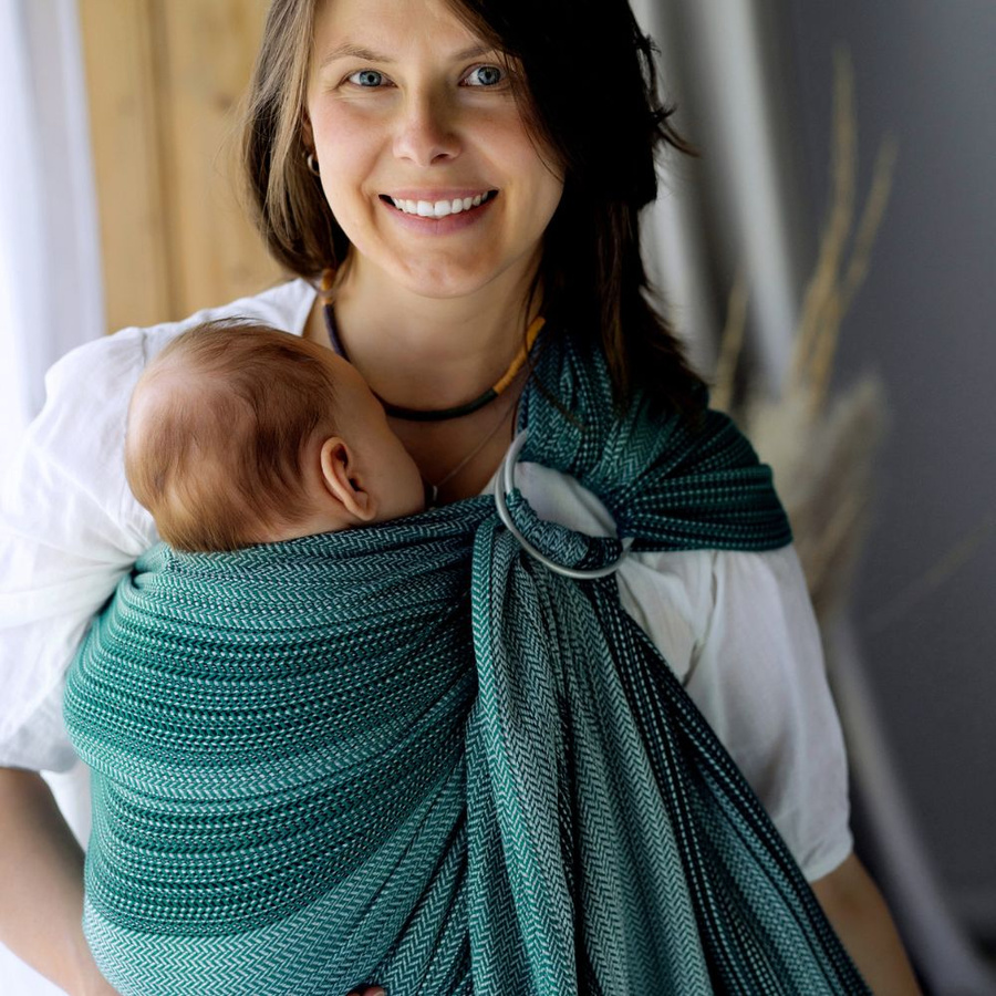 Ring sling Emerald Path - size S (1,7 m)