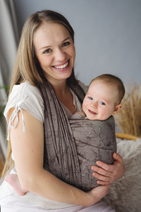 Baby Sling Linen Joy of life size 7