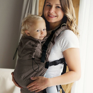 Ergonomic Baby Carrier Prime - Pure Linen Frappe