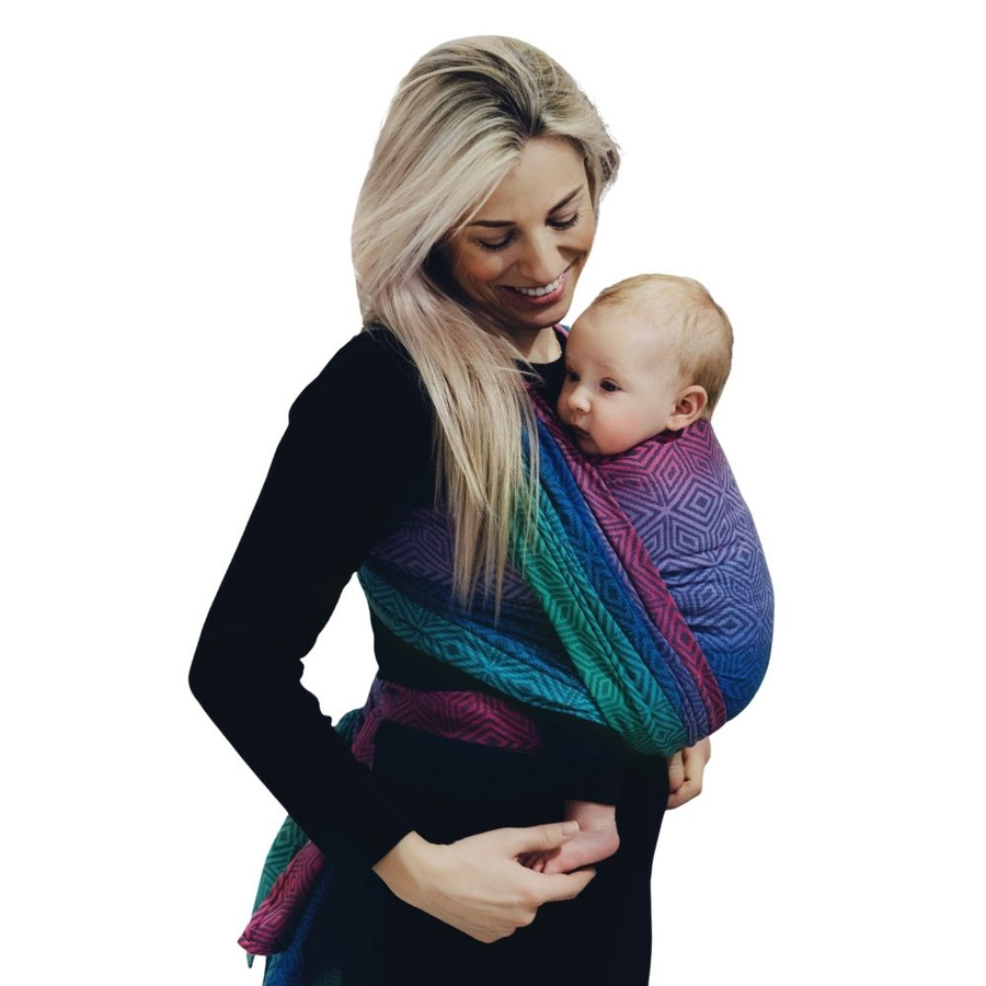 Baby Sling TENCEL™ Aurora Cube size 7
