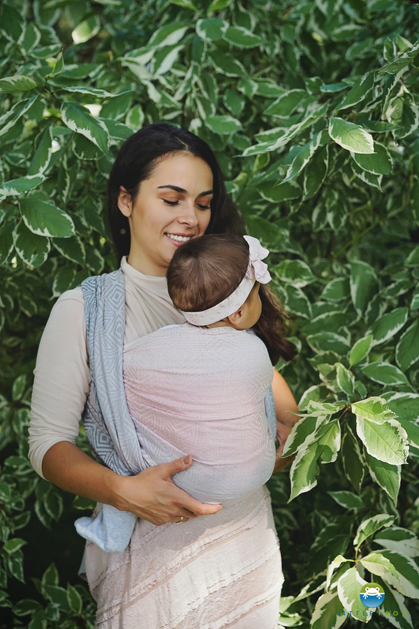 Baby Sling Cotton Foggy Cube size 5