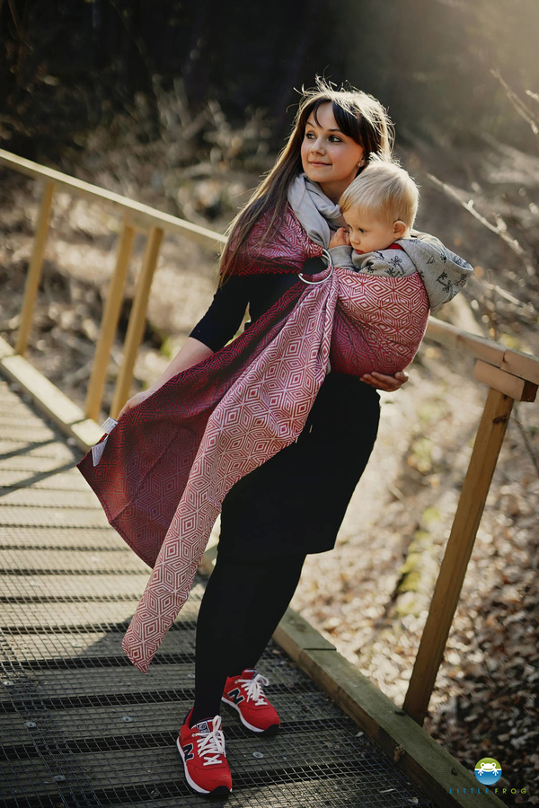Ring sling Ruby Cube - size M (2m)