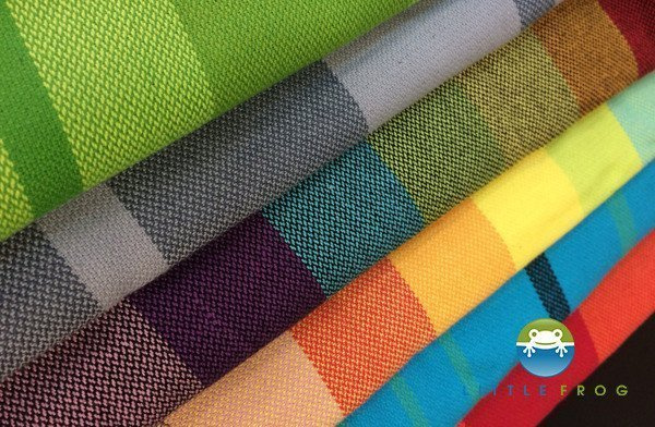 Scraps / fabric ends Little Frog wraps - 60-150cm Angelit (price per 1 kg)