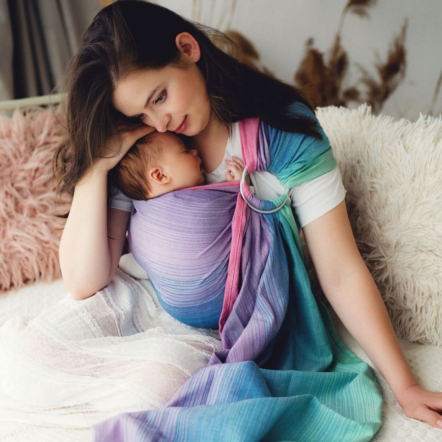Ring sling Bamboo Zircon - size S (1,7 m)