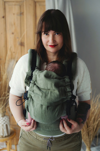 Ergonomic Baby Carrier Prime - Pure Linen Grove