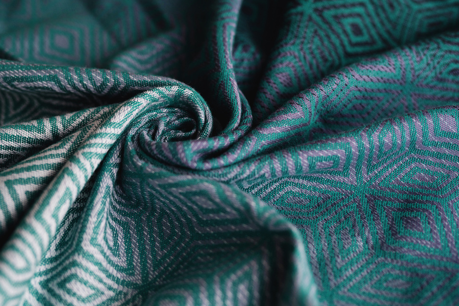 Ring Sling Jade Cube size S – green-grey, easy to use