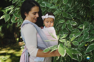 Baby Sling Cotton Foggy Cube size 4