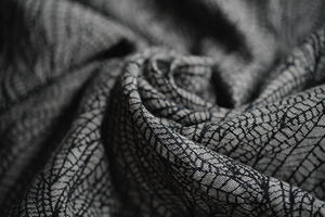 Ring sling Linen Night Wildness - size L (2,3 m)