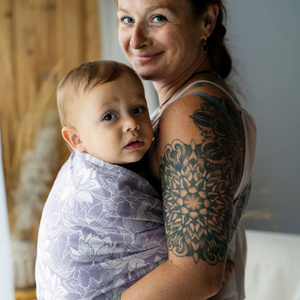 Ring sling Lotus Bloom - size S (1,7 m)