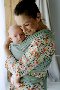 Stretchy Baby Sling Salvia/2nd class