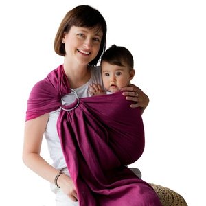 Ring sling Pure Linen Orchid - size S (1,7 m)