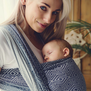 Baby Sling TENCEL™ Rocky Cube size 4
